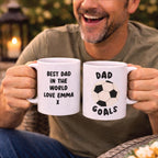 Personalised Dad Goals Mug