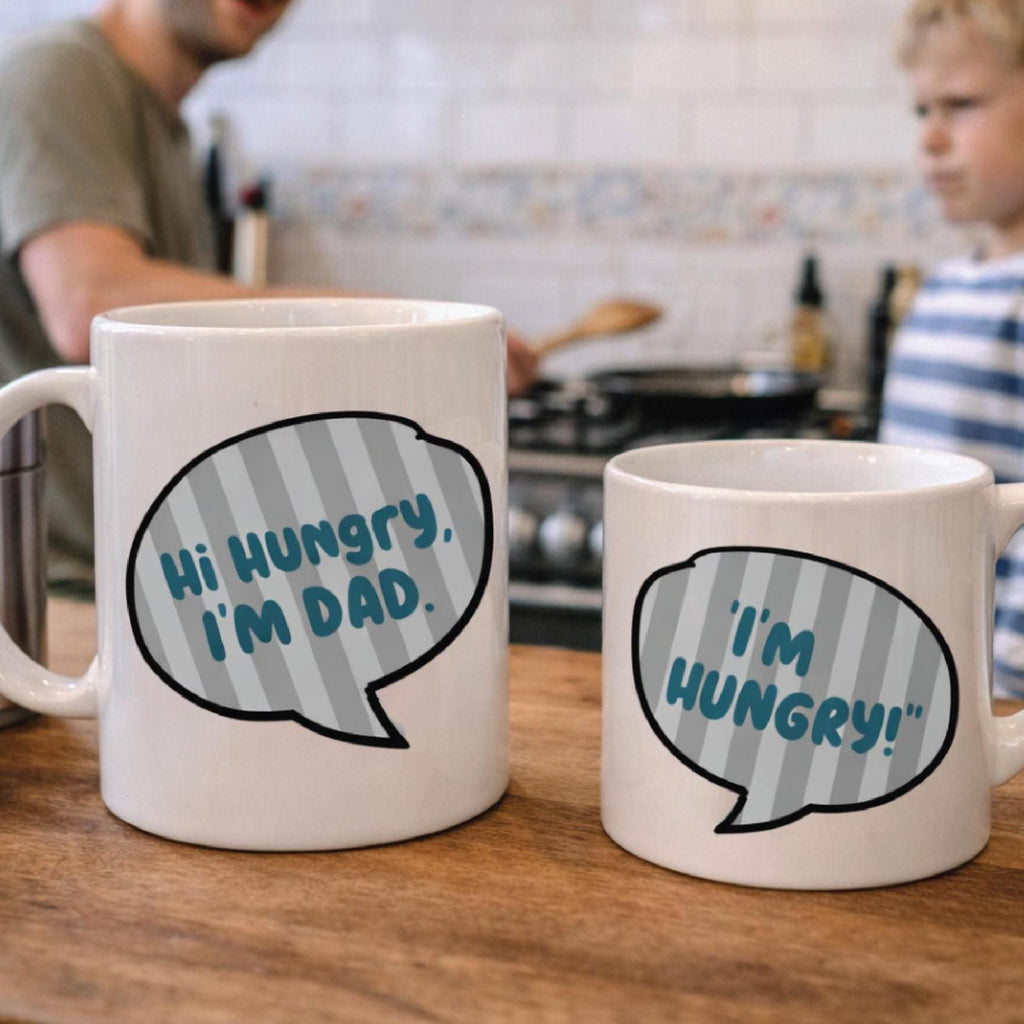 Dad Joke Father And Child Set Of Mugs