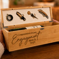 Congratulations On Your Engagement Wine Bottle Gift Set
