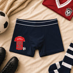 Personalised Lucky Match Day Football Underwear
