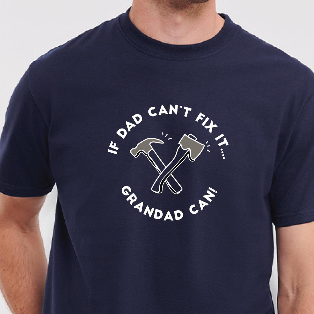 Personalised Grandad Can Fix It T Shirt
