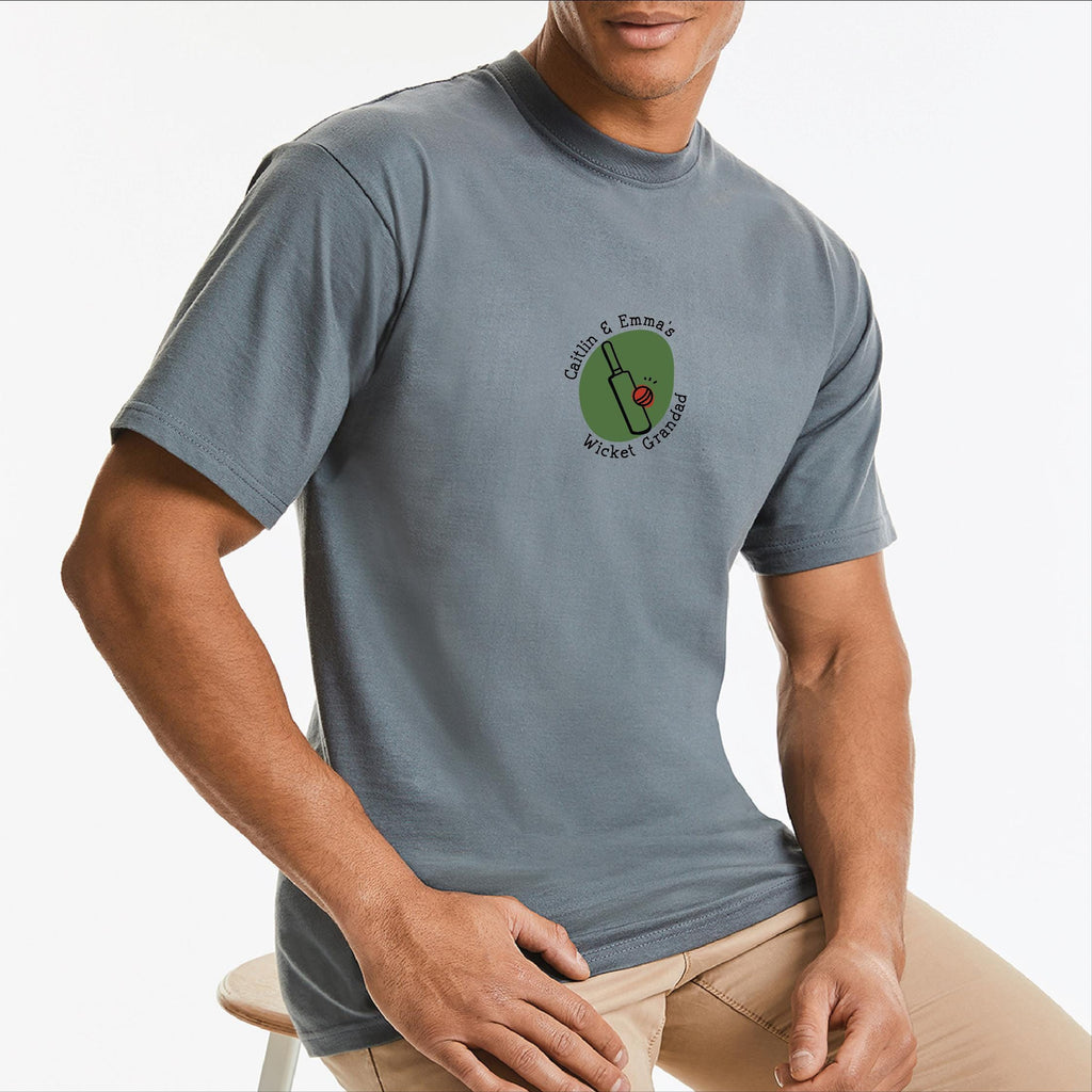 Personalised Wicket Cricket T Shirt