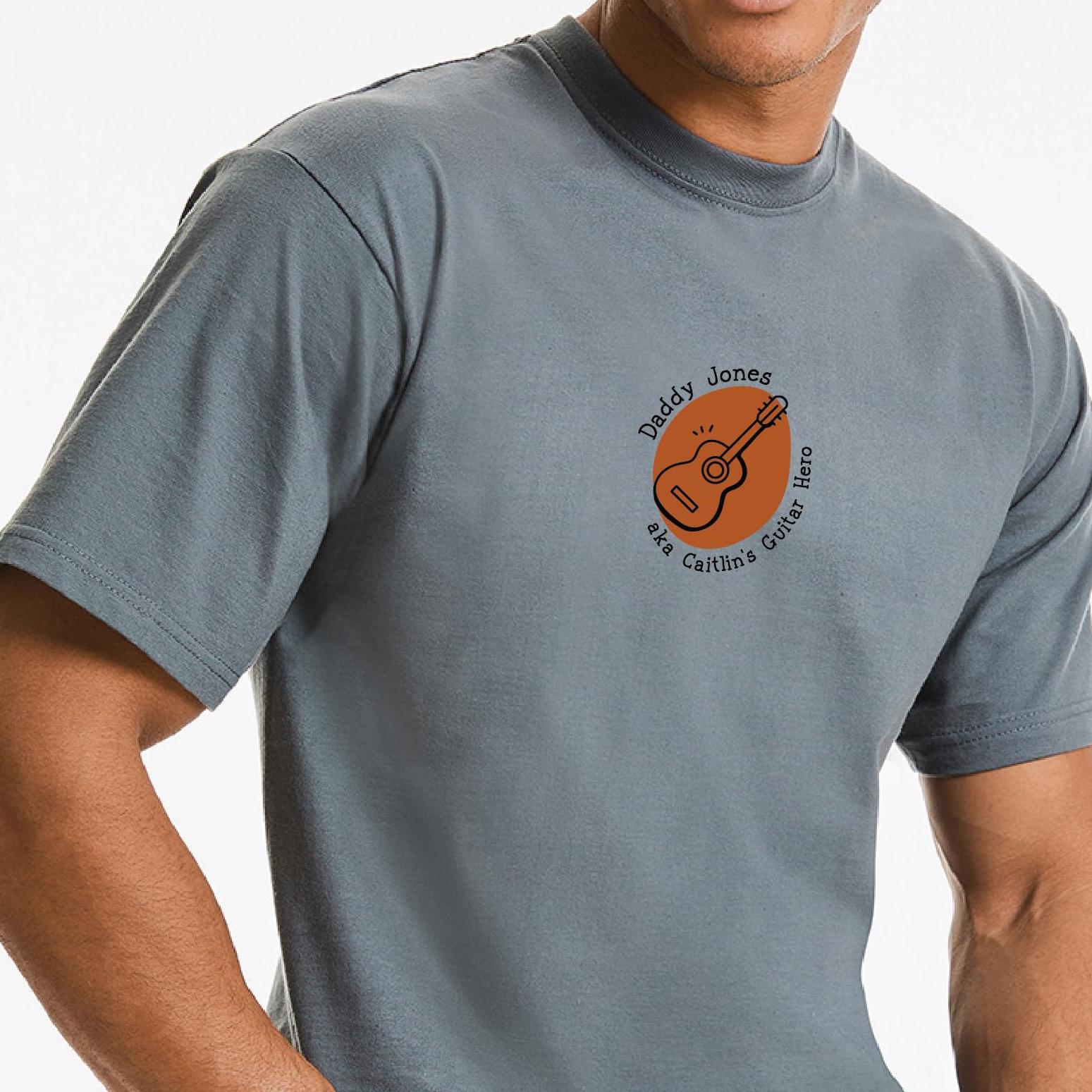 Personalised Guitar T Shirt
