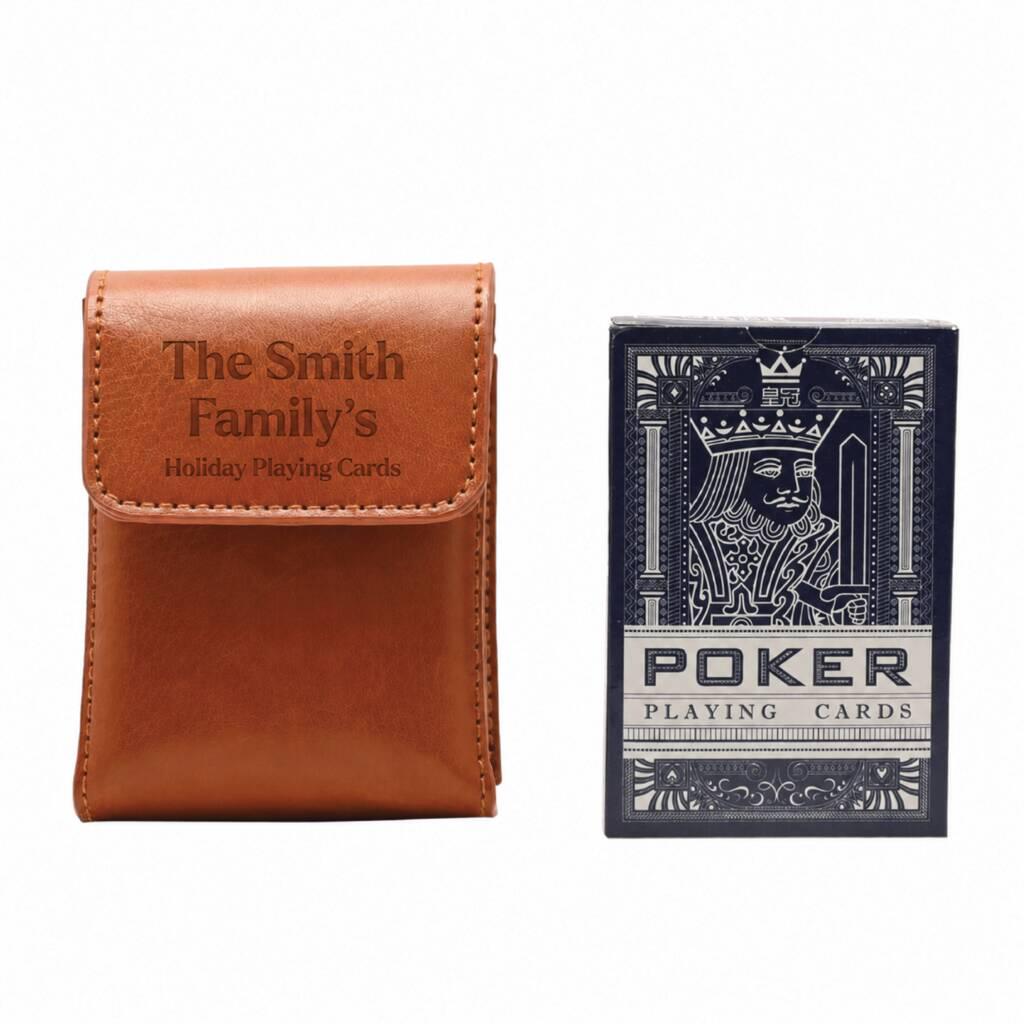 Personalised Family Card Game Gift Set