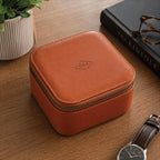 Personalised Men's Travel Watch And Jewellery Case.