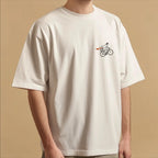Personalised Bikes And Dogs Club Graphic T Shirt