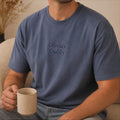 Embroidered Vintage Personalised Daddy T Shirt