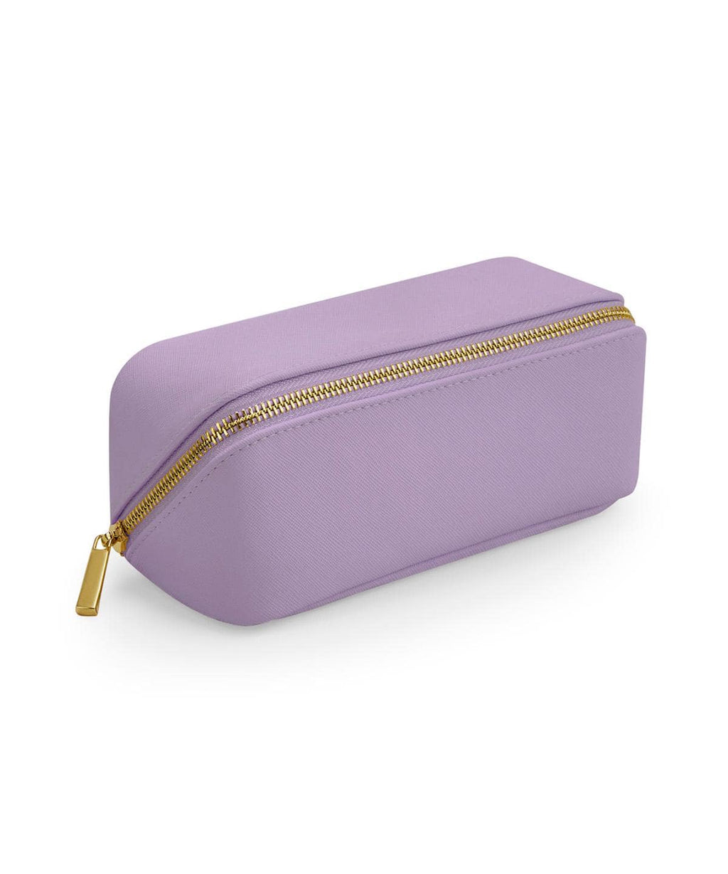 Personalised Bridesmaid Open Flat Make Up Bag
