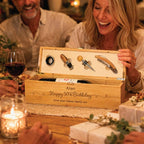 Personalised Milestone Birthday Wine Bottle Gift Set