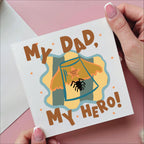 My Dad My Hero Spider Catcher Card