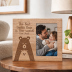 Personalised Daddy Bear Photo Frame