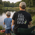 Personalised Reel Cool Dad Fishing T Shirt