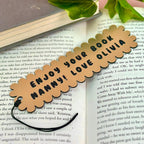 Wavy Personalised Bookmark