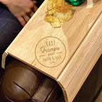 Personalised Best Gramps Sofa Tray