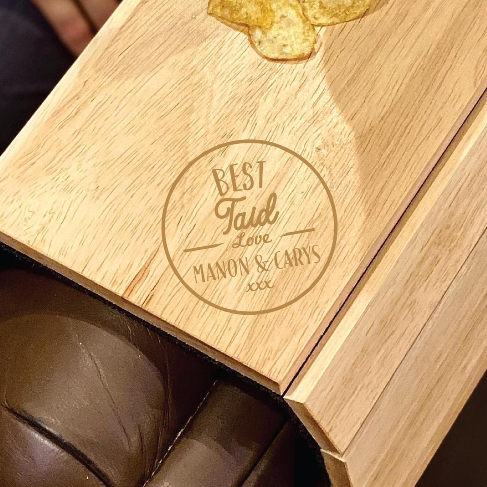 Personalised Best Taid Sofa Tray