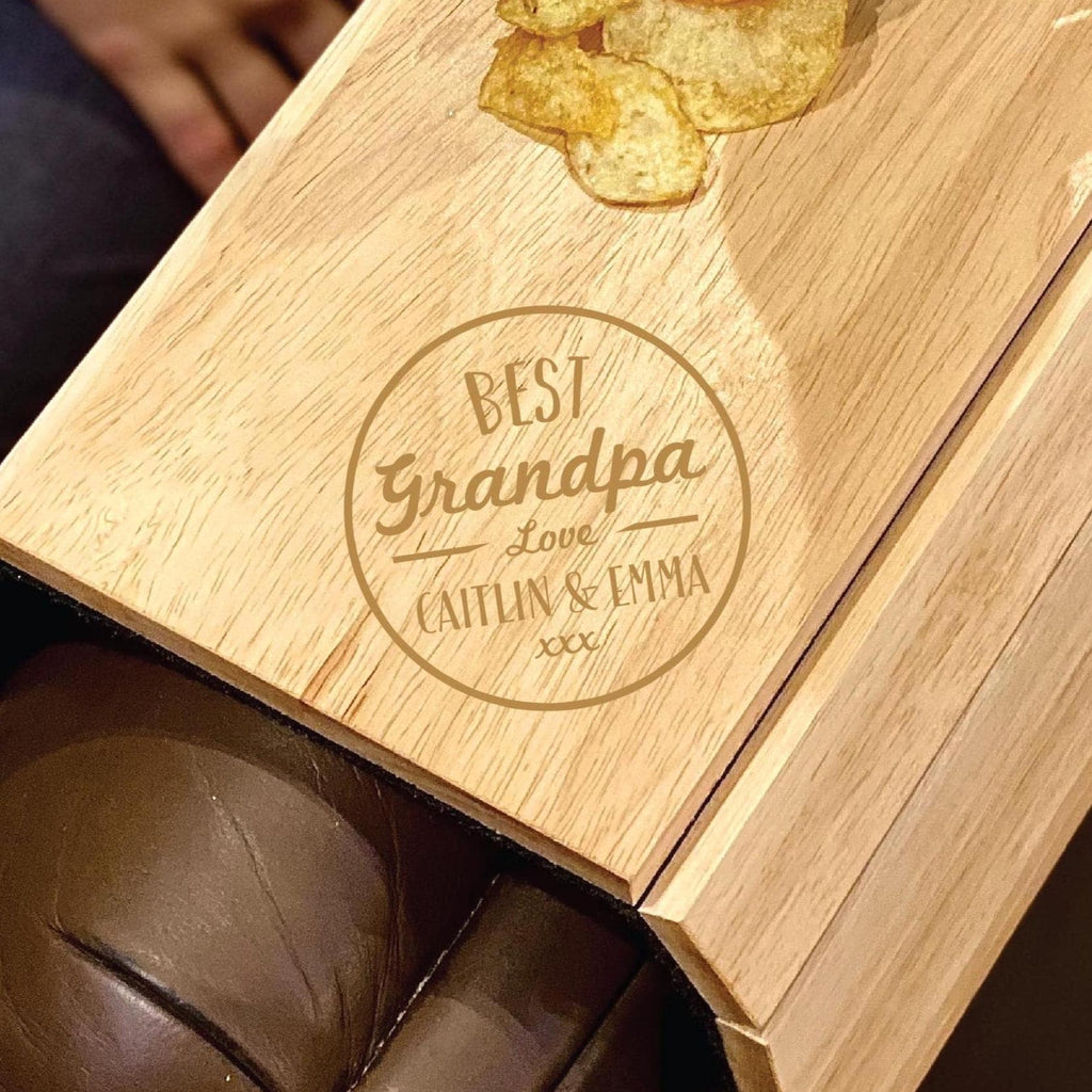 Personalised Best Grandpa Sofa Tray