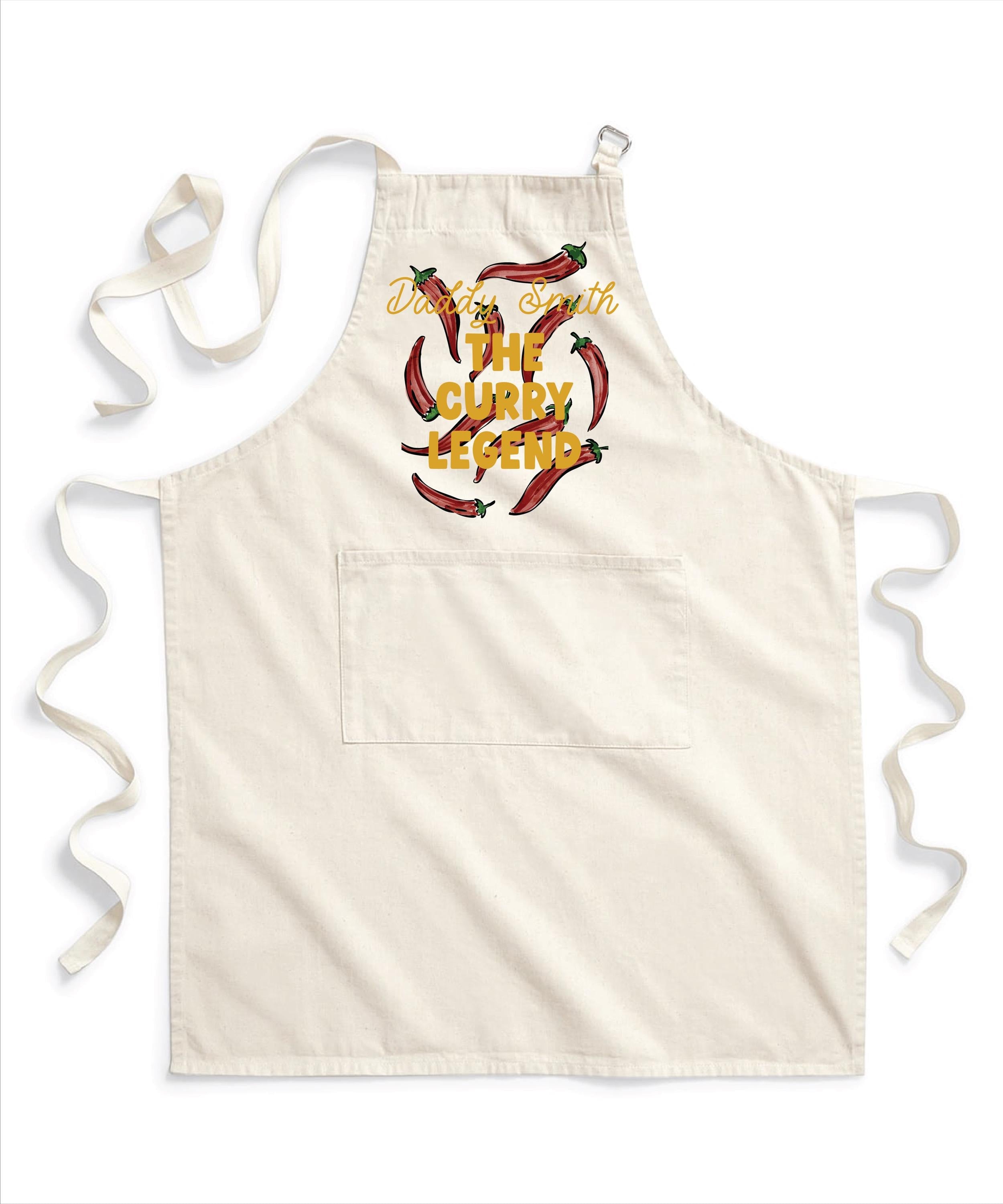 Personalised Curry Legend Apron