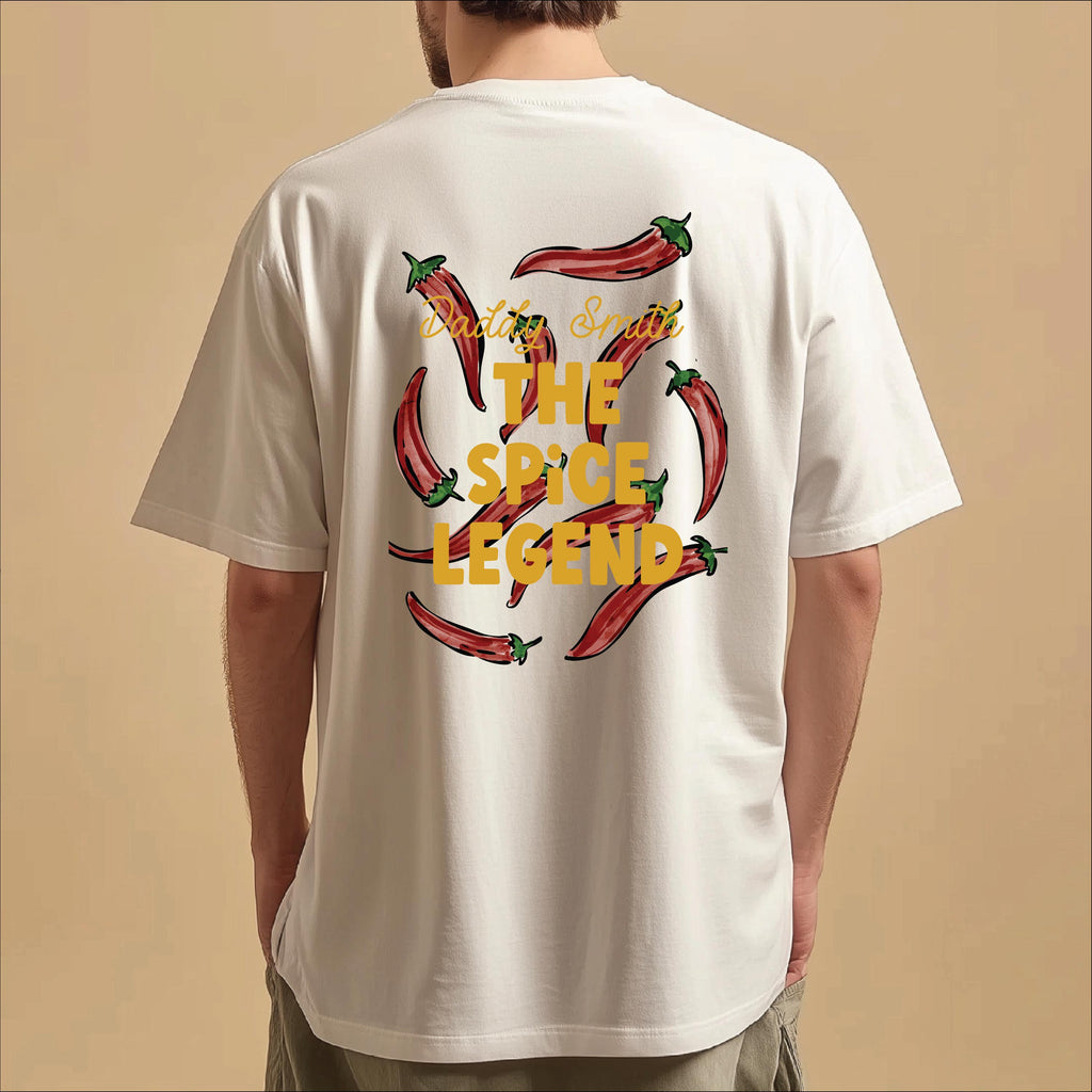 Personalised Spice Legend Graphic T Shirt