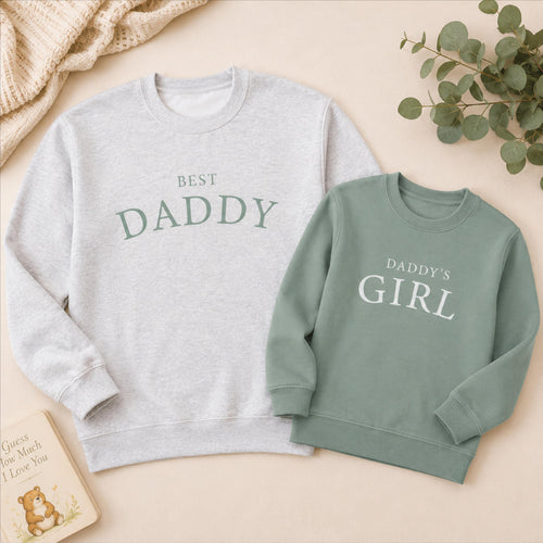 Best Daddy And Me Matching Sweatshirts
