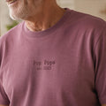 Embroidered Grandad Est T Shirt