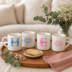 Personalised Giant Initial Kids Mini Mug