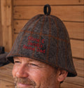 Personalised Sauna Hat For Dad