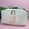 Personalised 100th Birthday Open Flat Washbag