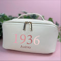 Personalised 90th Birthday Open Flat Washbag