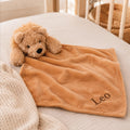 Personalised Lion Baby Comforter