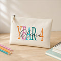 Personalised Colourful School Year Pencil Case
