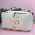 Personalised 18th Birthday Open Flat Washbag