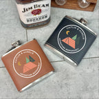 Personalised Adventure Responsibly Hip Flask