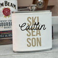 Personalised Ski Season Hip Flask
