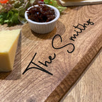 Personalised Extra Long Mango Serving Platter