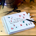 Personalised Tree Family Christmas Memories Scrapbook