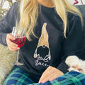 Personalised Leopard Print Christmas Gonk Jumper
