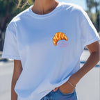 Emotional Croissants Graphic T Shirt
