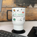 Personalised School Drawings Best Teacher Ever Travel Mug