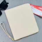 Personalised Script Font Pink Travel Wallet