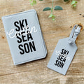 Personalised Ski Season Passport Cover And Luggage Tag