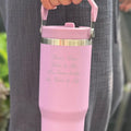 Personalised Water Of Life Water Bottle For Teacher