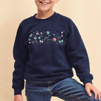 Colourful Winter Warmer Personalised Kids Christmas Jumper