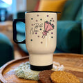 Personalised Flowers Best Nan Travel Mug