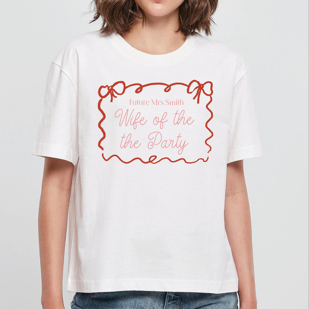 Wife Of The Party Hen Do T Shirt