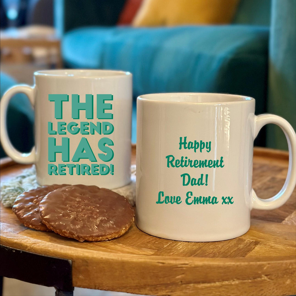 Personalised Legend Has Retired Mug