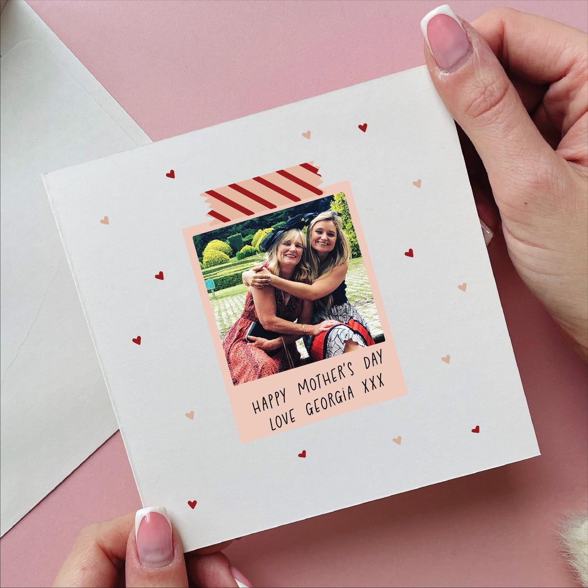 Personalised Mother's Day Photo Card