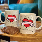 Personalised Partners In Crime Matching Mugs