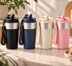 Best Dad In The Universe Insulated Coffee Cup With Dual Lid