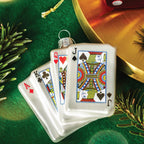Personalised Playing Cards Bauble