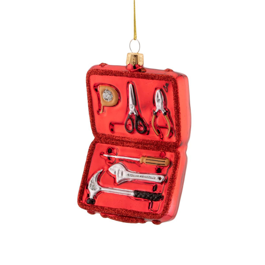 Personalised Tool Box Shaped Bauble